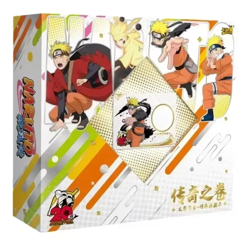 KAYOU Naruto Collection Booster Box Cards SP Uzumaki Uchiha Sasuke Tcg Anime Playing Game Cartas Christmas Gift Adult Toys Xmas