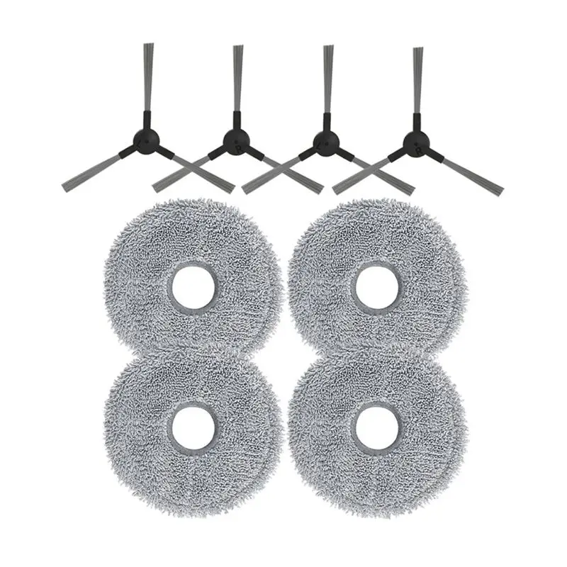 Hot-For Neatsvor U1 Max Robot Vacuum Cleaner Replacement Side Brush Mop Cloth Accessories