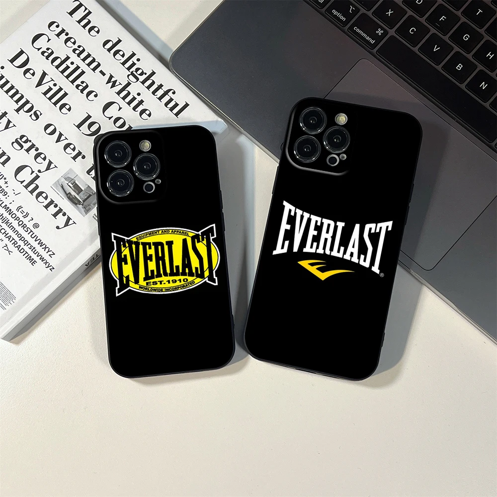 Heavy Boxer Cool Boxing Gloves Phone Case for Iphone 15 14 12 11 13 Pro Max XR 7 8 14 15 Plus Soft Phone E-Everlast Covers