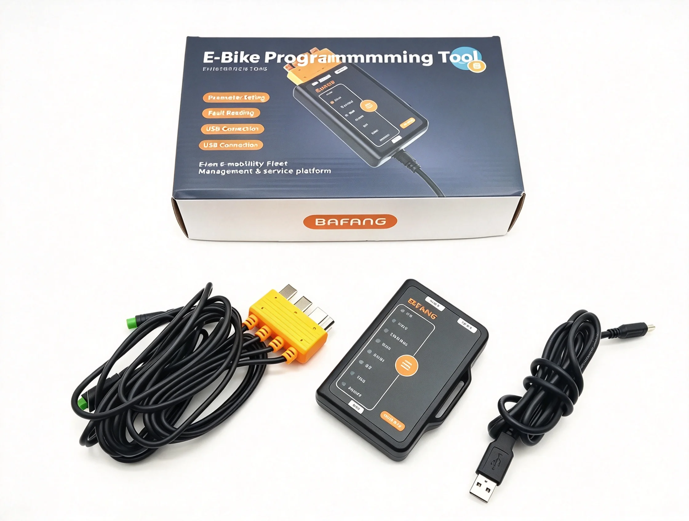 Programming Line BAFANG-BESST  Eight Sided Motor Program Loader UART CAN Communication E Bike Firmware Downloader
