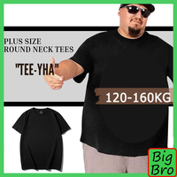 Summer Black T-shirt Plus Size Cotton Tee Large Size T-shirt 1XL-5XL Solid Color Short Sleeve Shirt Tops Men Clothing