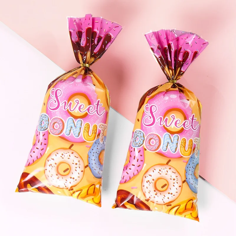 Ciambelle dolci sacchetti regalo biscotti caramelle scatole per imballaggio per bambini ciambella
