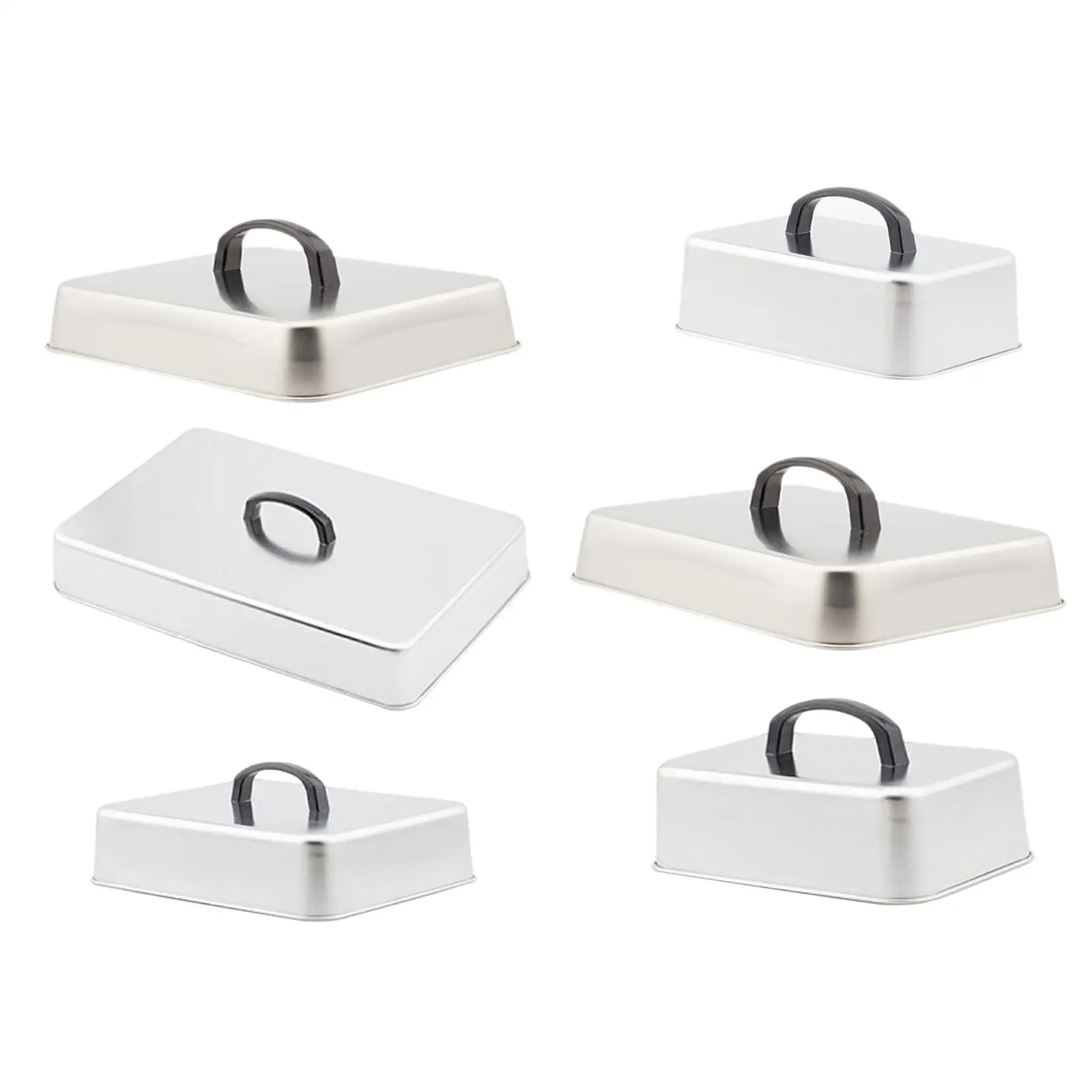 

Burger Cover Grill Lid Sturdy Heavy Duty Barbecue Tool Cheese Melting Dome for Steaks Cooking Sandwiches Barbecue Patties