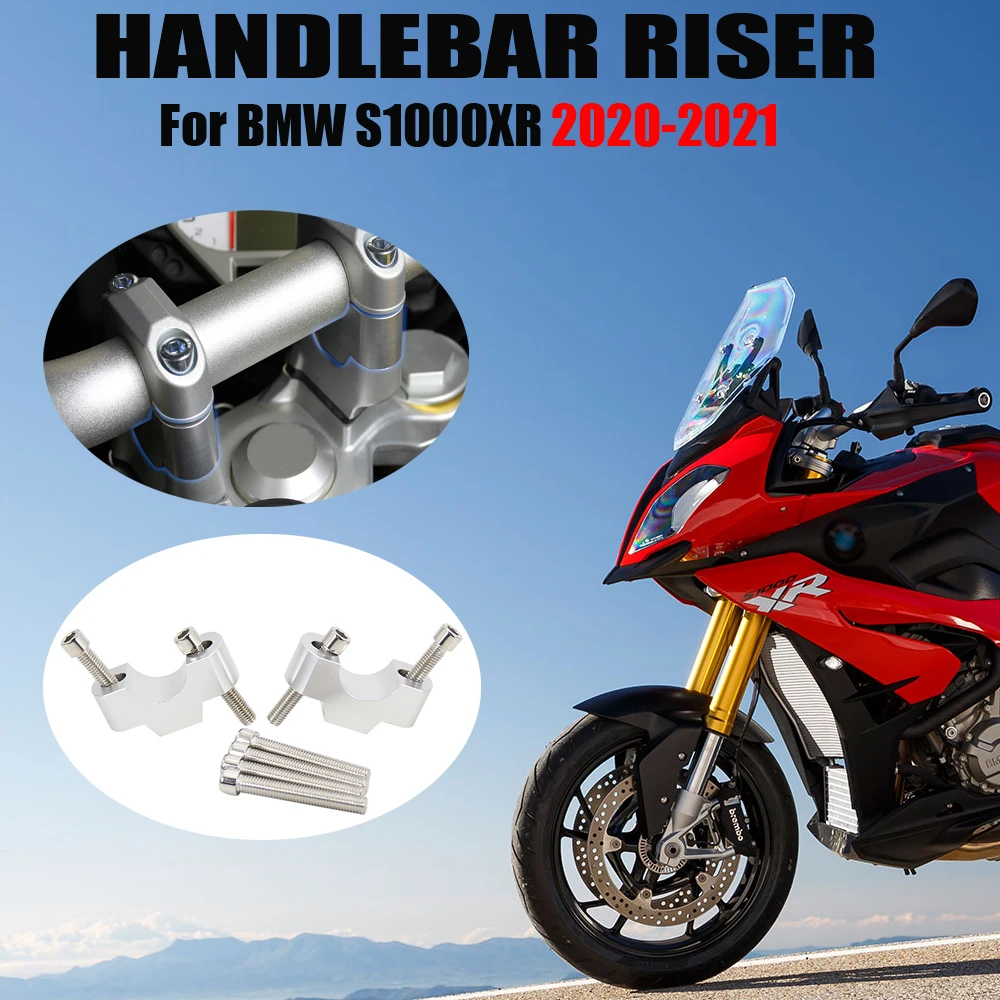 

New Handlebar Risers Mounting Riser Standard Bar Extension Back Moved Up Motorcycle For BMW S1000XR S 1000 XR s1000xr 2020 2021