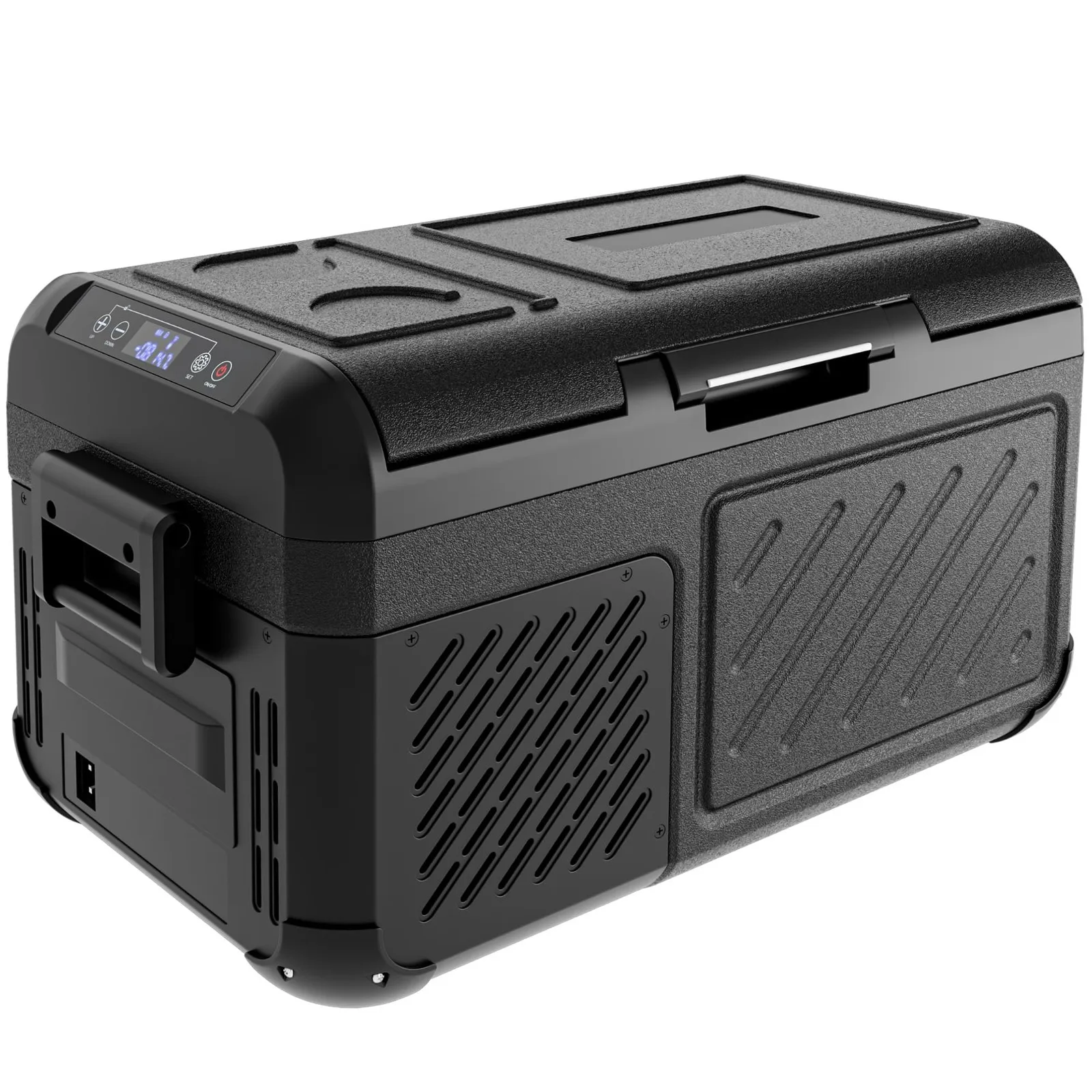 

12 Volt Refrigerator, 19 QT(18 L) Portable Freezer, 19QT, Black