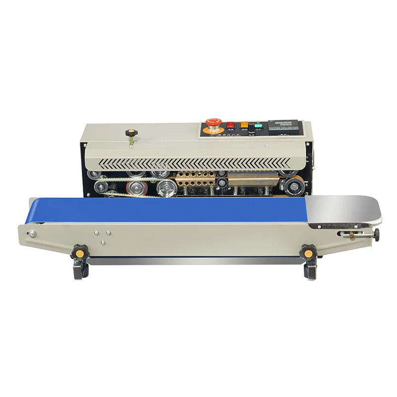 DBF-770 CE Certified Continous Plastic Film Band Sealer Plastic Bag Automatic Heating Sealing