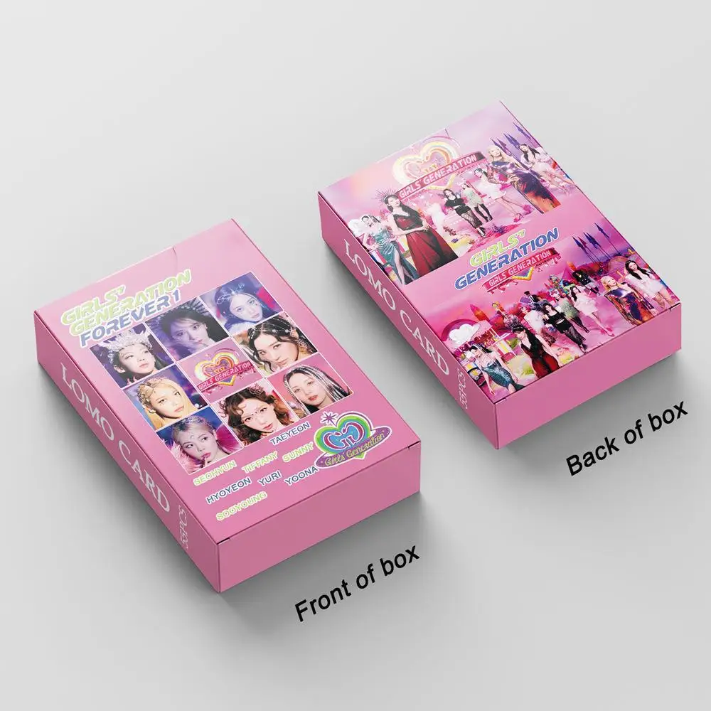 Tarjeta Lomo de 55 unids/set Kpop Forever1 Girls' Generation, nuevo álbum, tarjetas de Impresión de fotos, póster, colección de imágenes, regalos para Fans