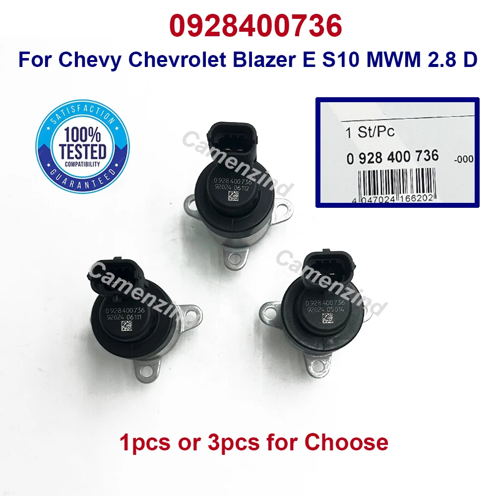 1/3 Peças Regulador de Pressão da Bomba de Injeção de Combustível 0928400736 0445010115 Para Chevy Chevrolet Blazer E S10 MWM 2.8 D 0 928 400 736
