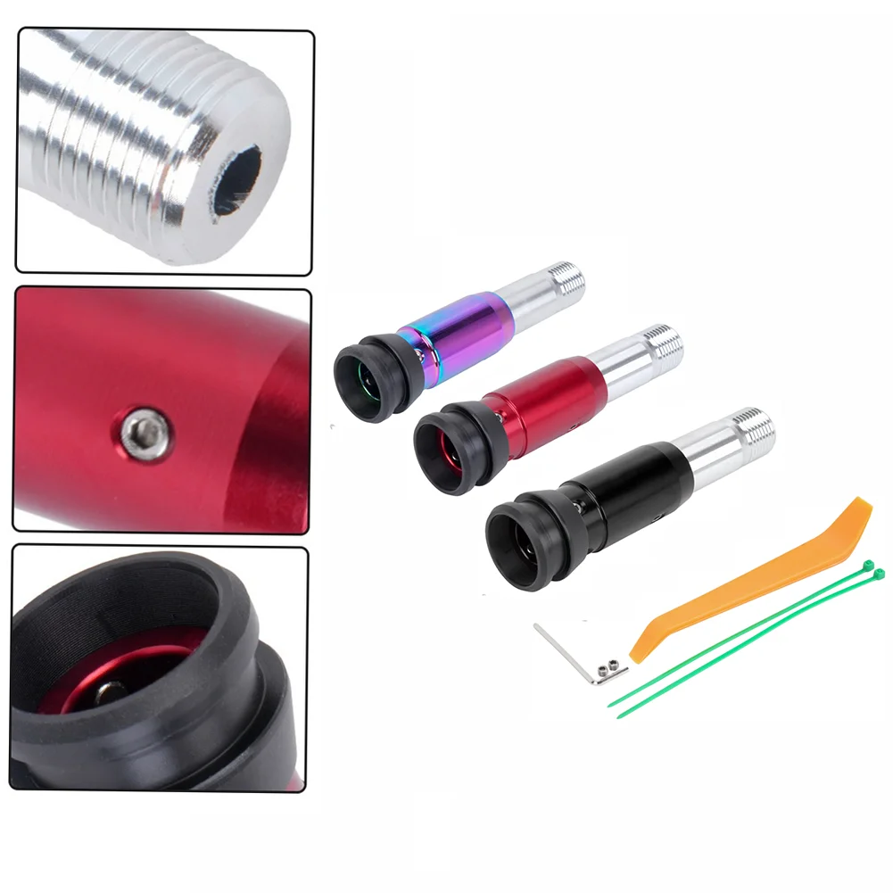 

Gearbox Handle M-18 Aluminum Car Shift Head Converter For Automatic Transmission Gear Shift Knob Adapter