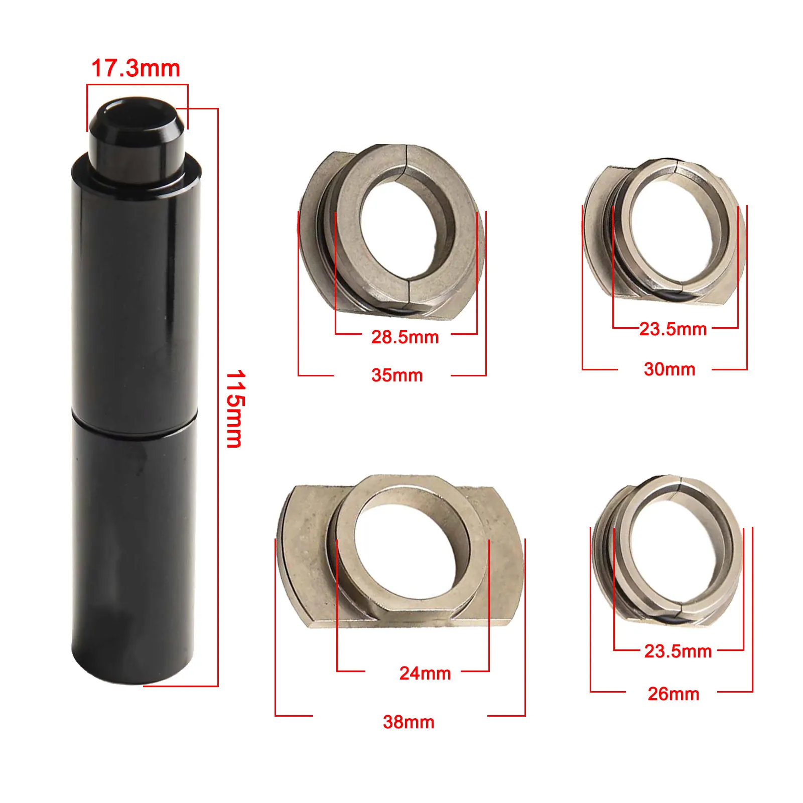 Approximately 695.5g Bicycle Bearing Tool Neat And Beautiful Simple Operation Easy To Install High-strength Material