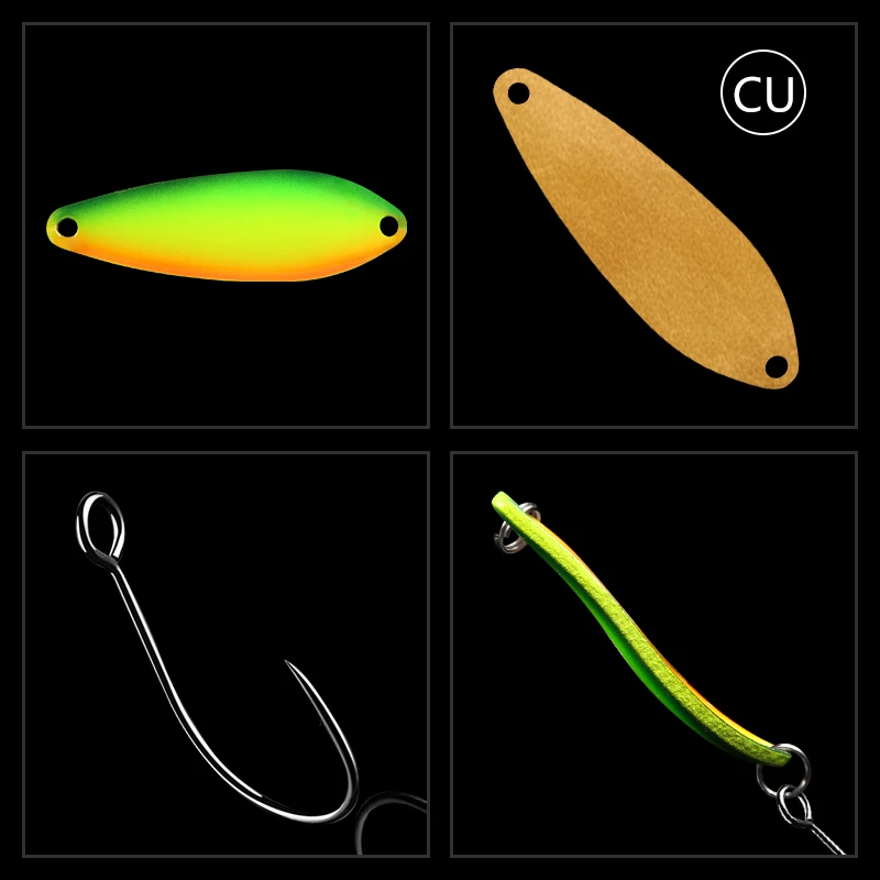 Itens de pesca 3.5g 3.5cm wobbler spinner iscas de pesca artificiais iscas de pesca giratórias luminoso uv cucchiaio