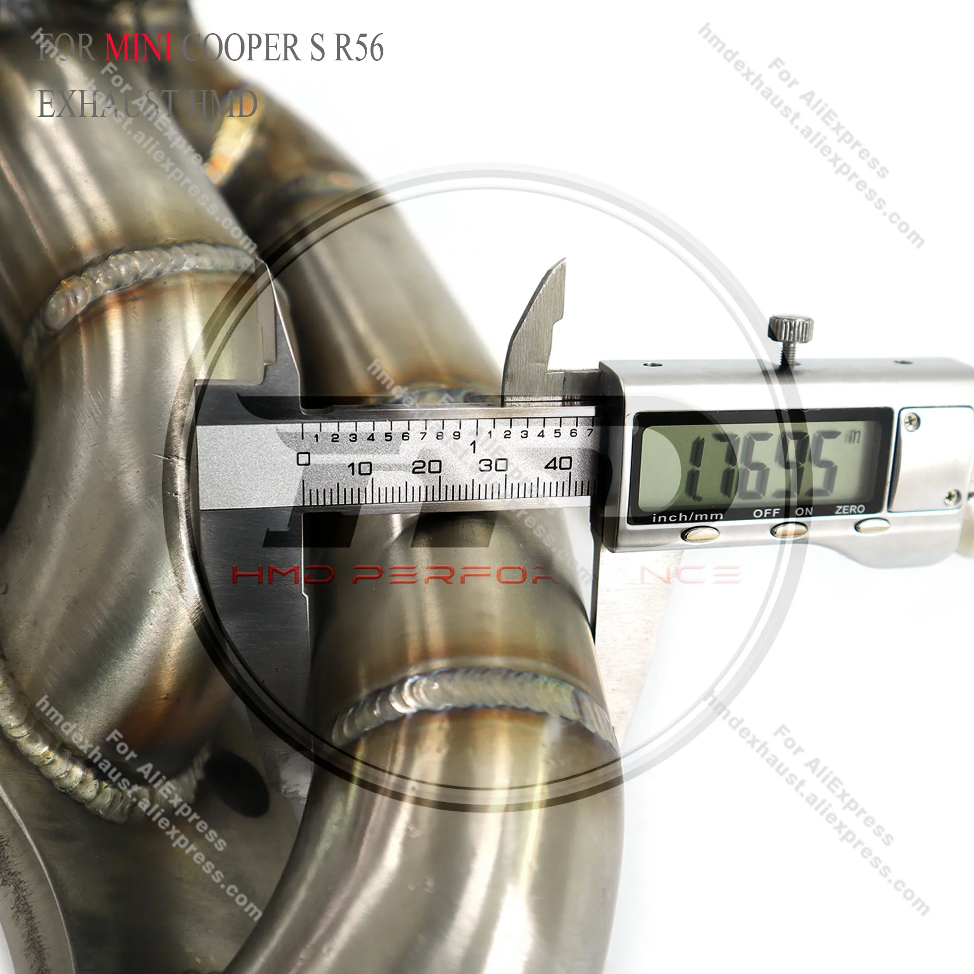 HMD Exhaust System High Flow Performance Headers for MINI Cooper S r56 Manifold