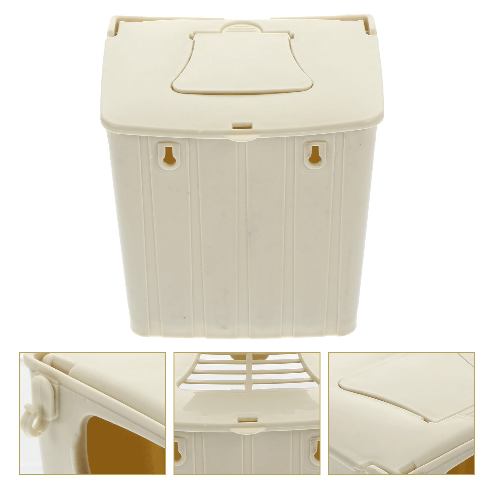 

2pcs Plastic Bird Breeding Box for Finches Bluebirds Sparrows Small Parrots Lovebirds Cage House Hanging Nest Boxes Pet Roosting