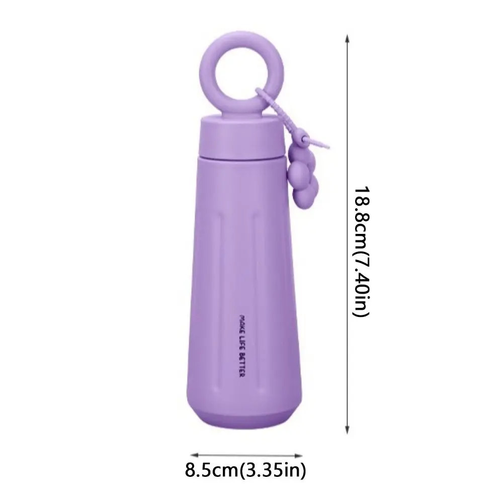 450ML Capacity Stainless Steel Insulated Cup Vacuum Insulation Sunflower Pendant Petal Water Cup Portable Thermos Bottle view 6