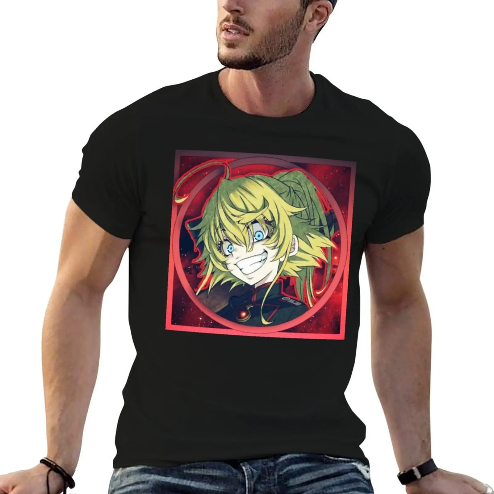 

Tanya Degurechaff - Youjo Senki - Saga of Tanya the Evil T-Shirt t shirts for man pack cotton man t shirts cotton T-Shirt
