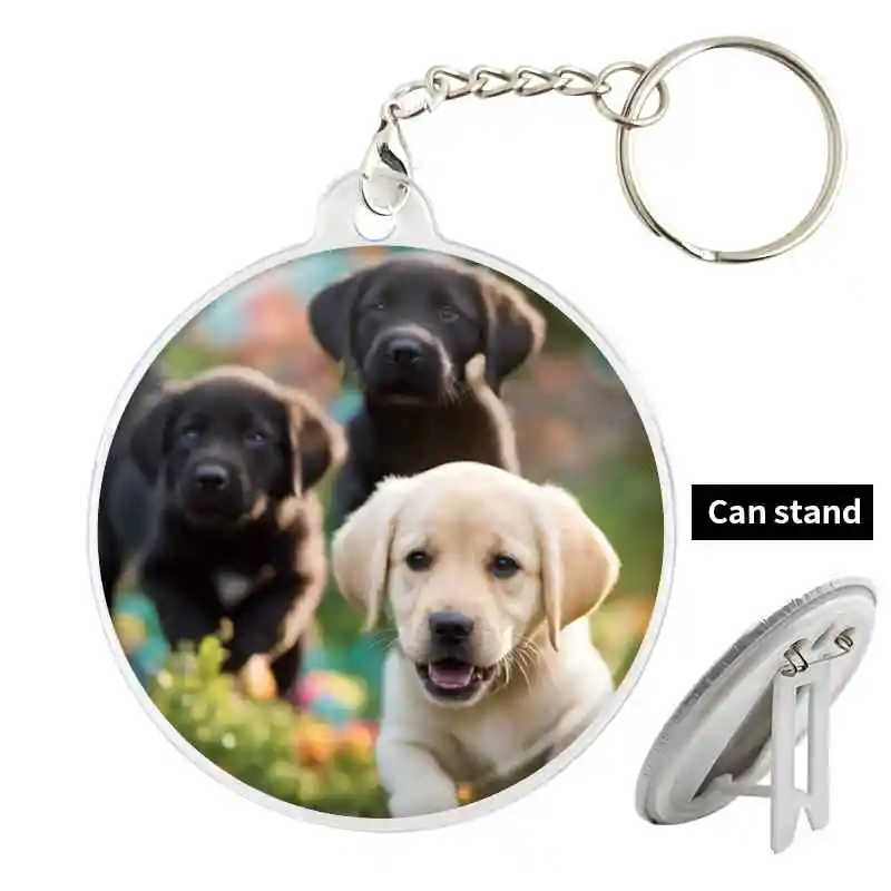 Labrador Badge Brooch anchor Peripherals Pin Accessories Fashion Backpack Decoration Birthday present Personalized Pupil 75mm