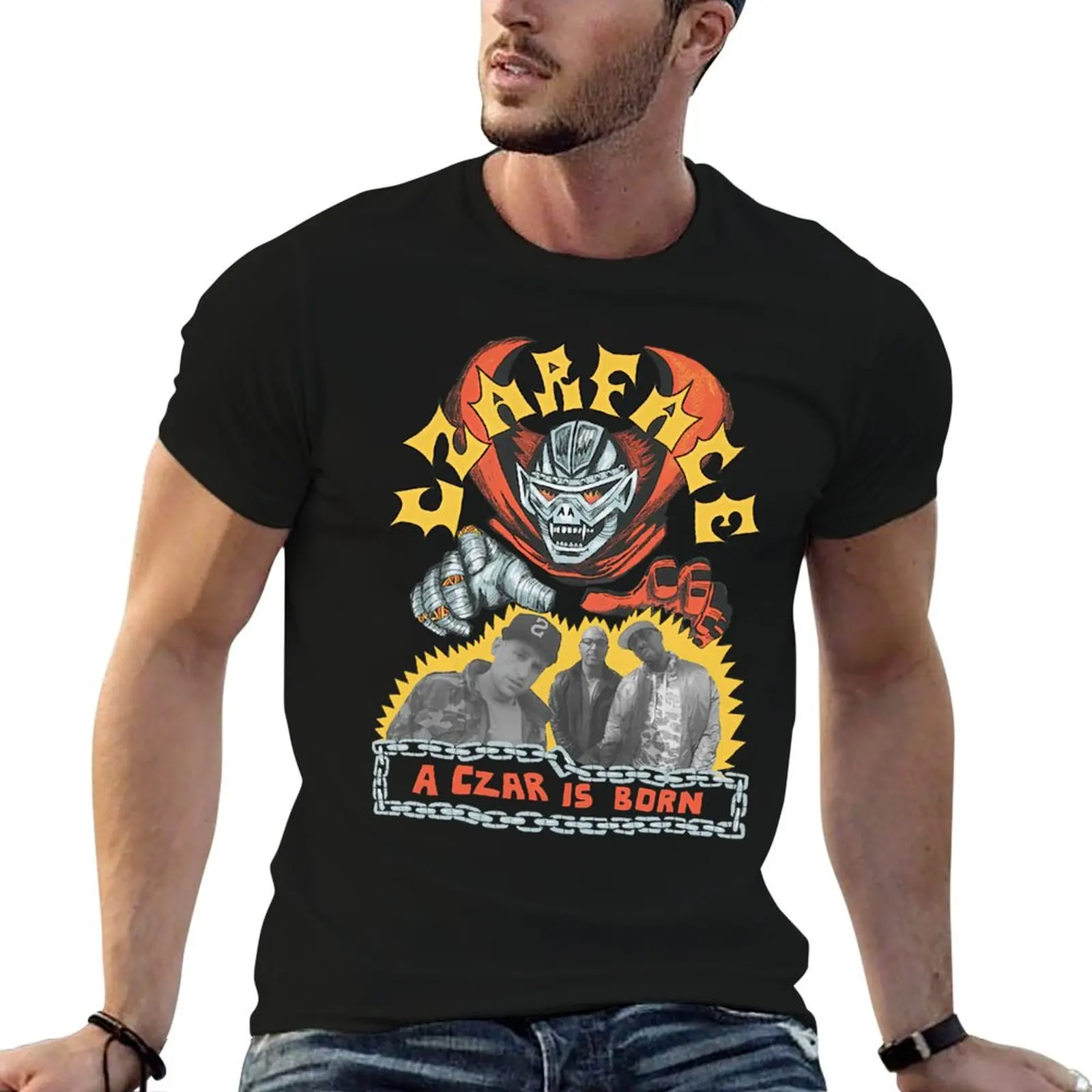 

Czarface merch A CZAR IS BORN T-Shirt black cotton t-shirt plain for man package funny t shirts man T-Shirt