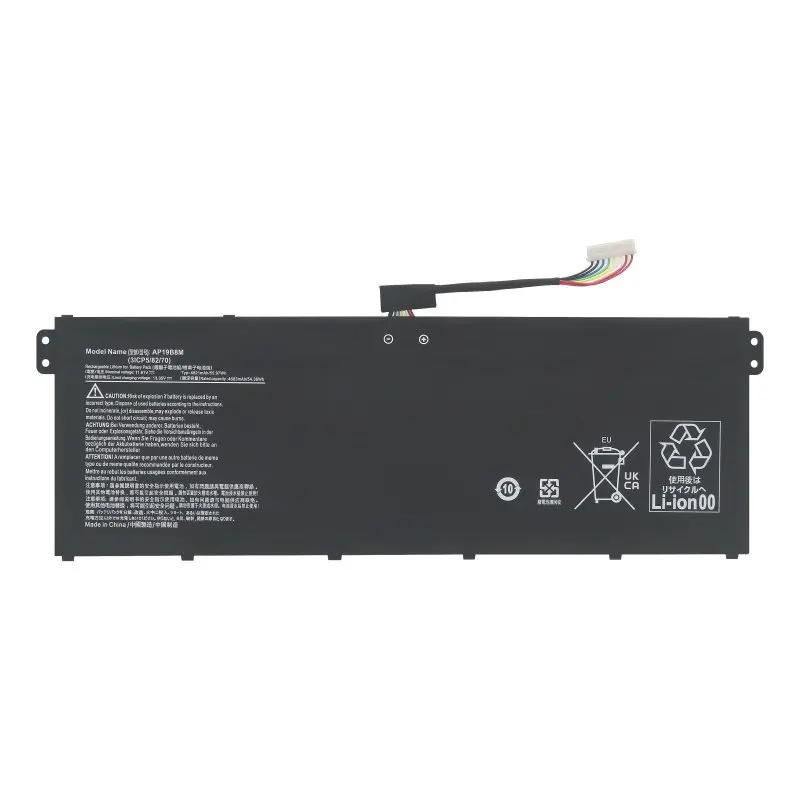 11.61V 55.97WH New Original AP19B8M Laptop Battery Notebook For P4 TMP414-51 TMP414-51-58VH 3 SF314-59
