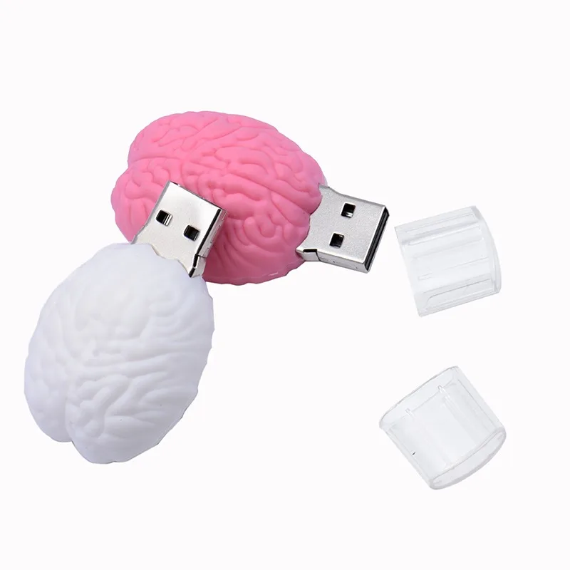 Cartoon Doctor Human Organs USB2.0 Flash Drive Nurse Tooth Cle USB Pendrive 4GB 8GB 16GB 32GB 64GB 128GB Memory Stick Pen Drive