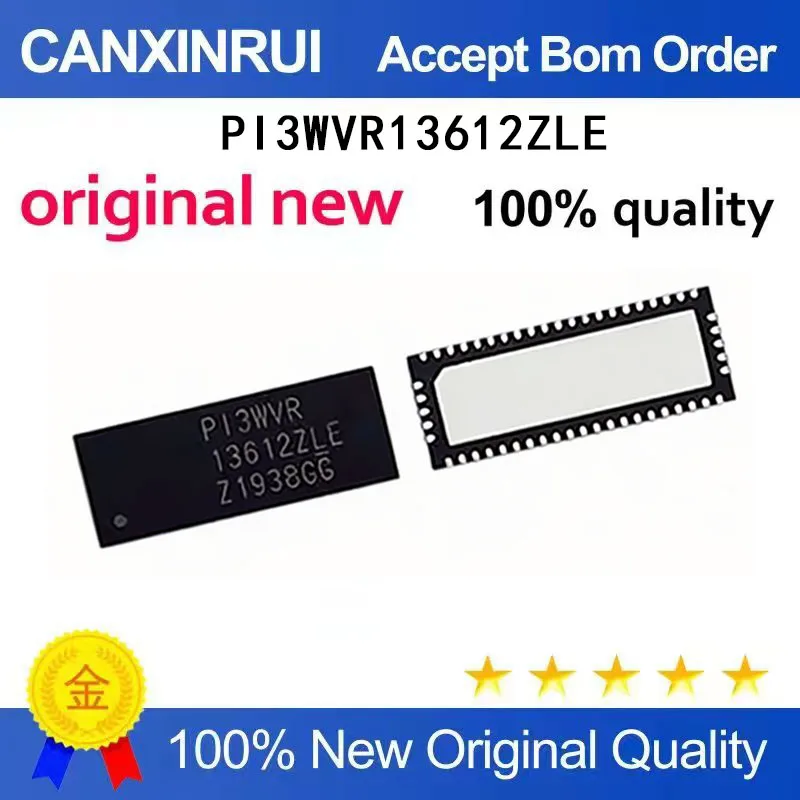 

（5-100 pieces）Brand new original PI3WVR13612ZLE P13WVR 13612ZLE TQFN52 spot chip IC