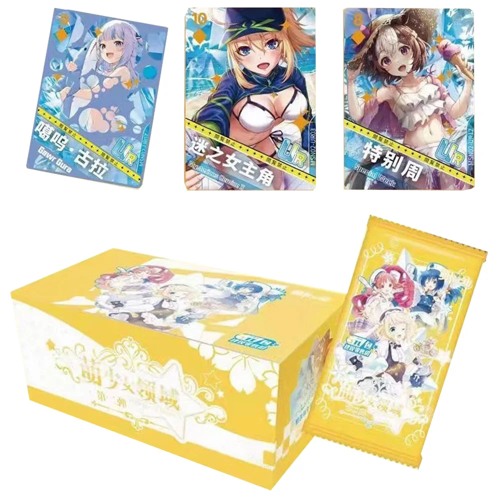 

New Goddess Story Collection Cards Cute Girl Series Full Set Booster Box Anime Girl Tcg Game Card