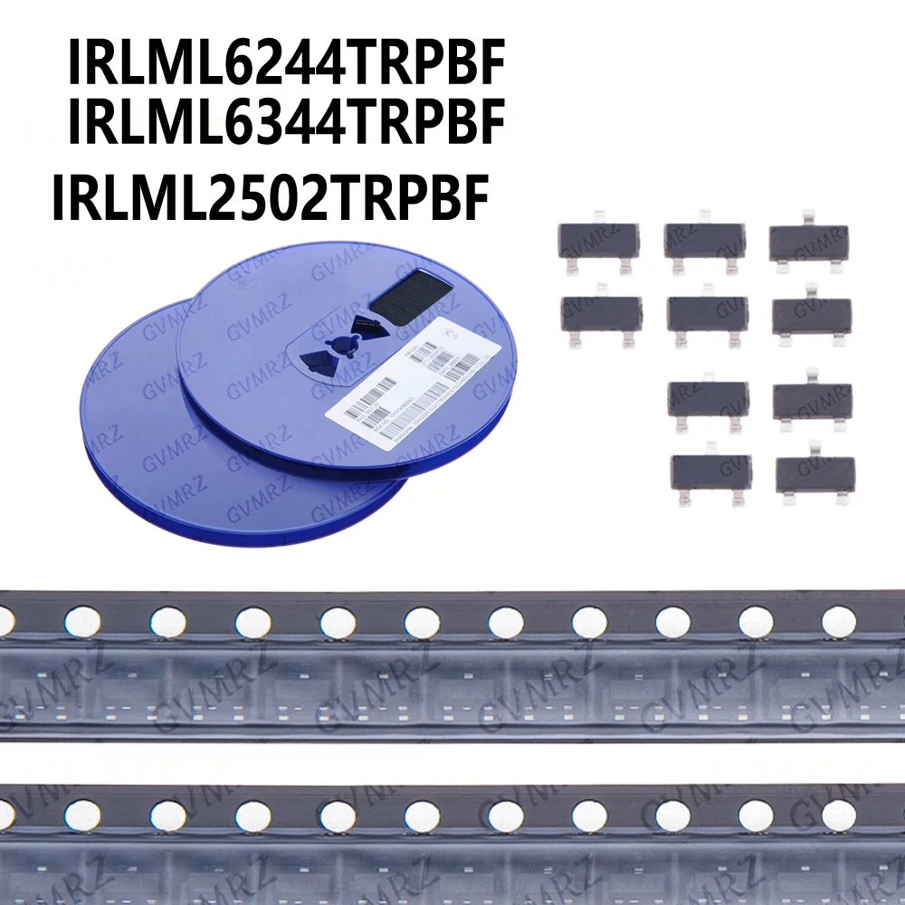 3000PCS IRLML2502TRPBF IRLML6244TRPBF IRLML6344TRPBF IRLML2502TRPBF IRLML6401TRPBF IRLML0030TRPBF IRLML2402TRPBF IRLML2803TRPBF