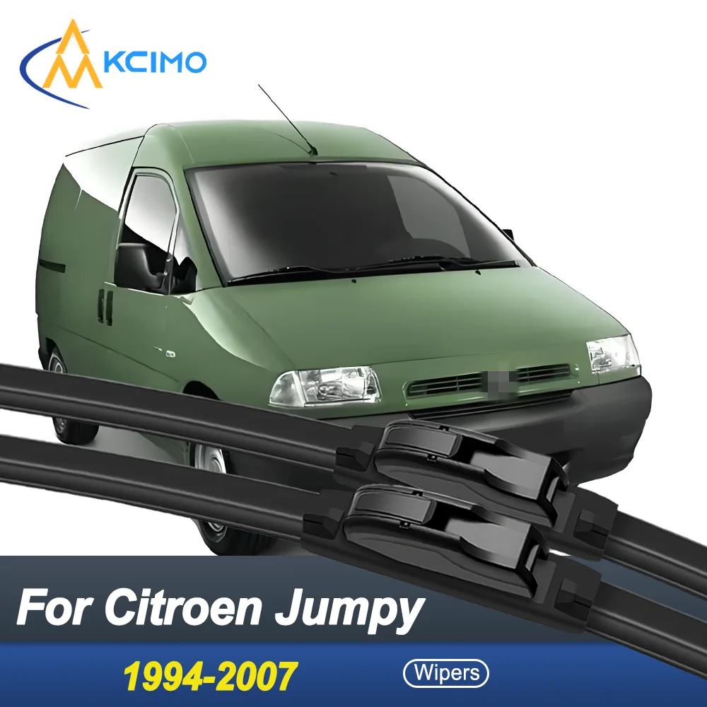 

2PCS New Wiper Blades for Citroen Jumpy 1994-2007 Citroën Dispatch (UK and Ireland) Fiat Scudo Peugeot Expert Front Windshield