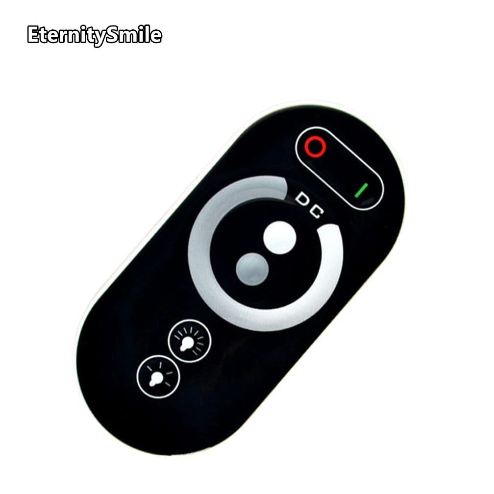 New 18A LED Monochrome Controller Dimmer 12V 24V with RF Wireless Touch Remote Control for Single Color Light Bar Strip Fixtures