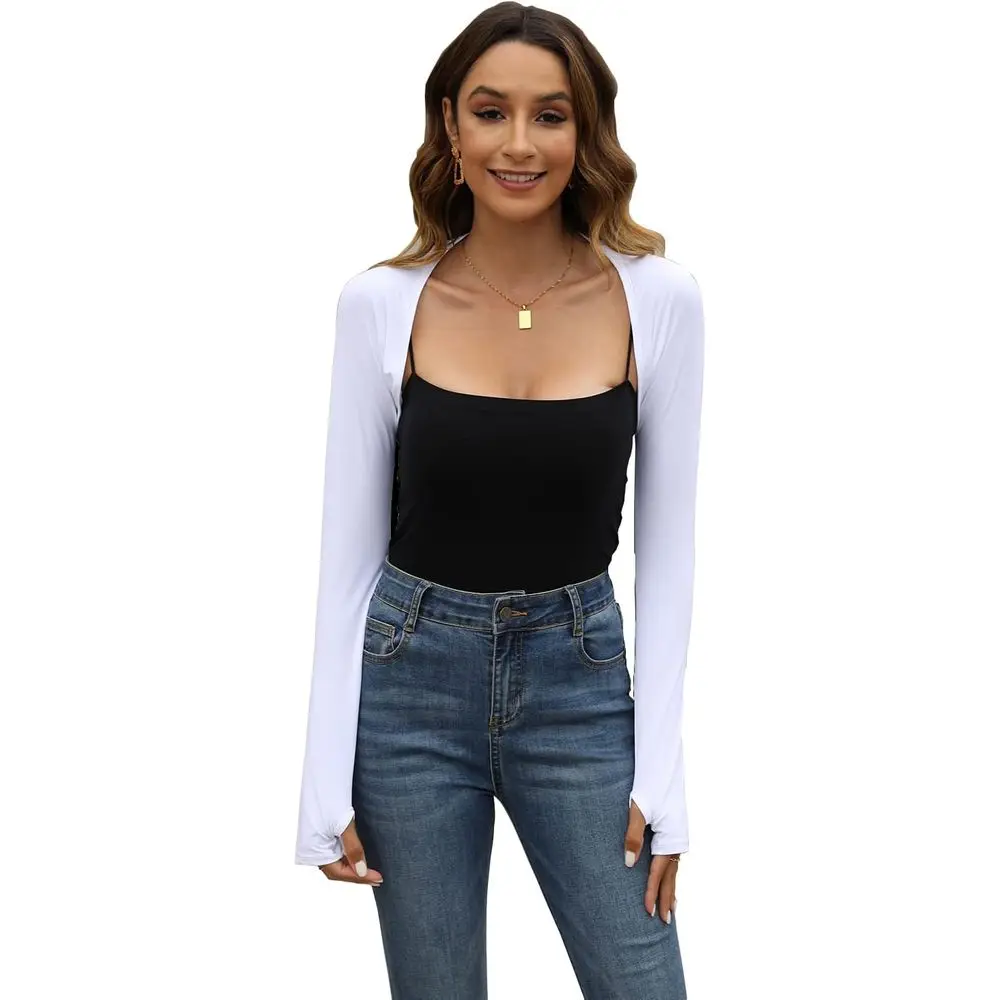 

Охлаждающий рукав-накидка с отверстием для пальца для защиты от солнца для женщин и мужчин, для езды на велосипеде, вождения автомобиля