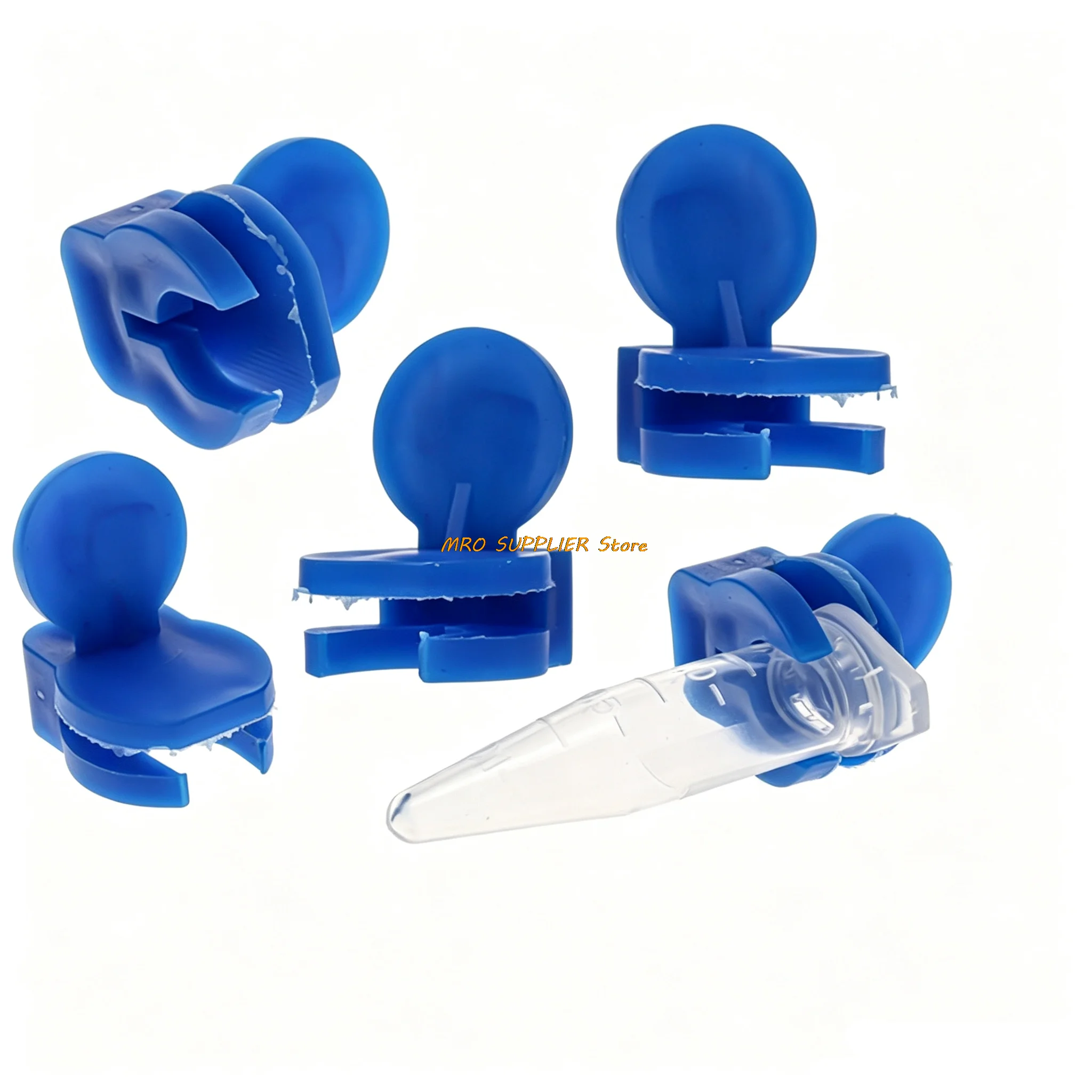 5pcs SefetyLock for Microcentrifuge Centrifuge Tube Secure Boil Sea Centrifugal PipeClamp 1.5ml ColorRandomly(Tube not included)