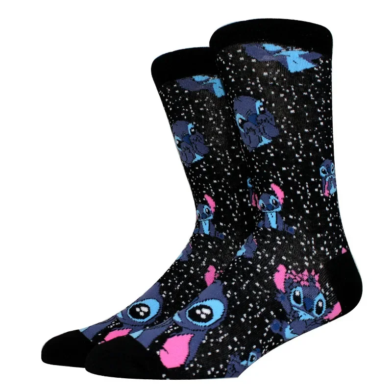 Neues Design Lange Herrensocken Hochwertige Bequeme Cartoon-Charakter-Socken für Männer und Frauen Modische Lustige Socken Anime-Socken Größe 36-45 – Detail 7