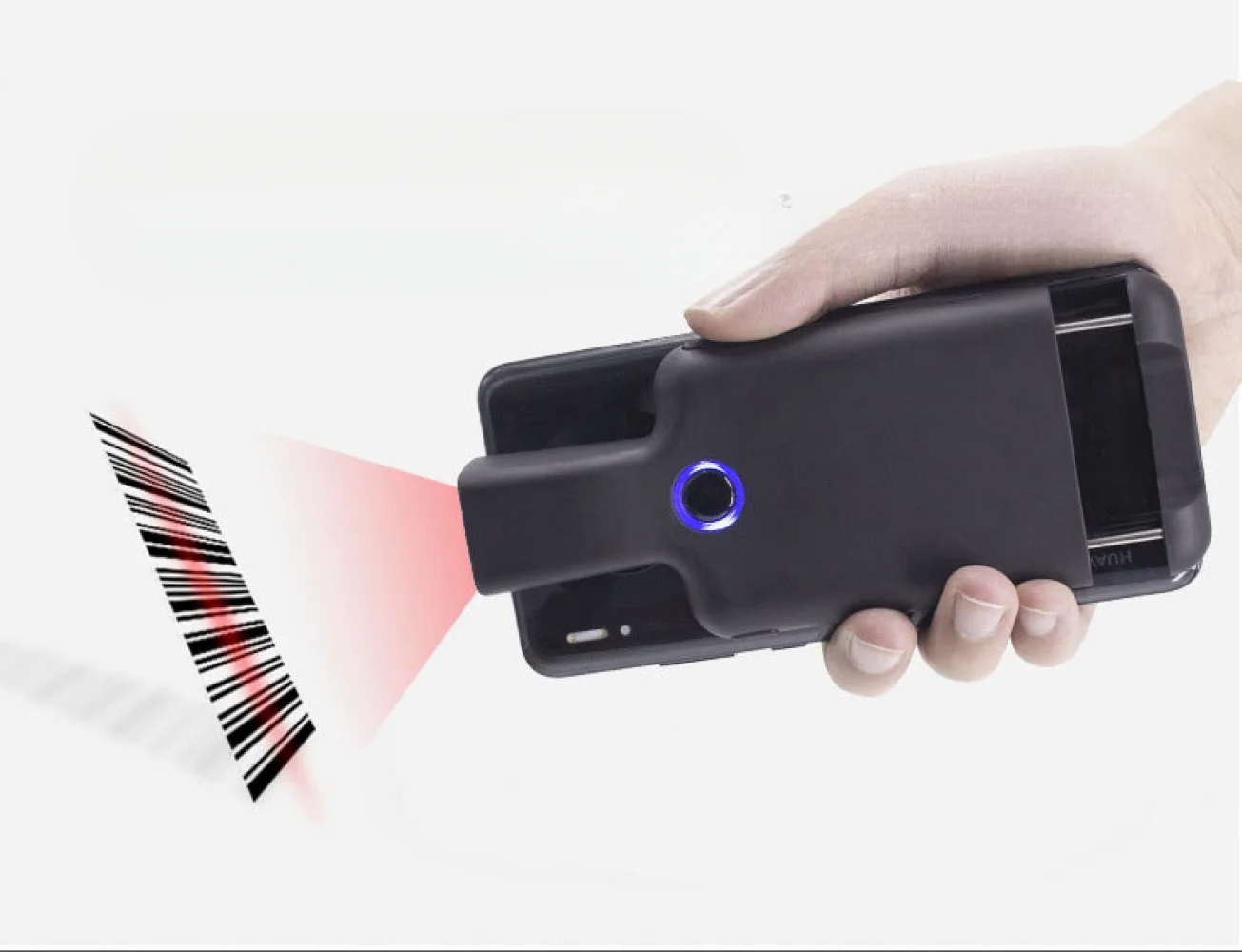 

Беспроводной 2D-считыватель штрих-кодов, Bluetooth-сканер, портативное мобильное устройство-компаньон с задним зажимом