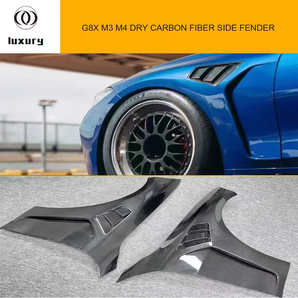 

N Style Dry Carbon Fiber Side Bumper Fender For BMW G80 G81 G82 G83 M3 M4 2020-UP