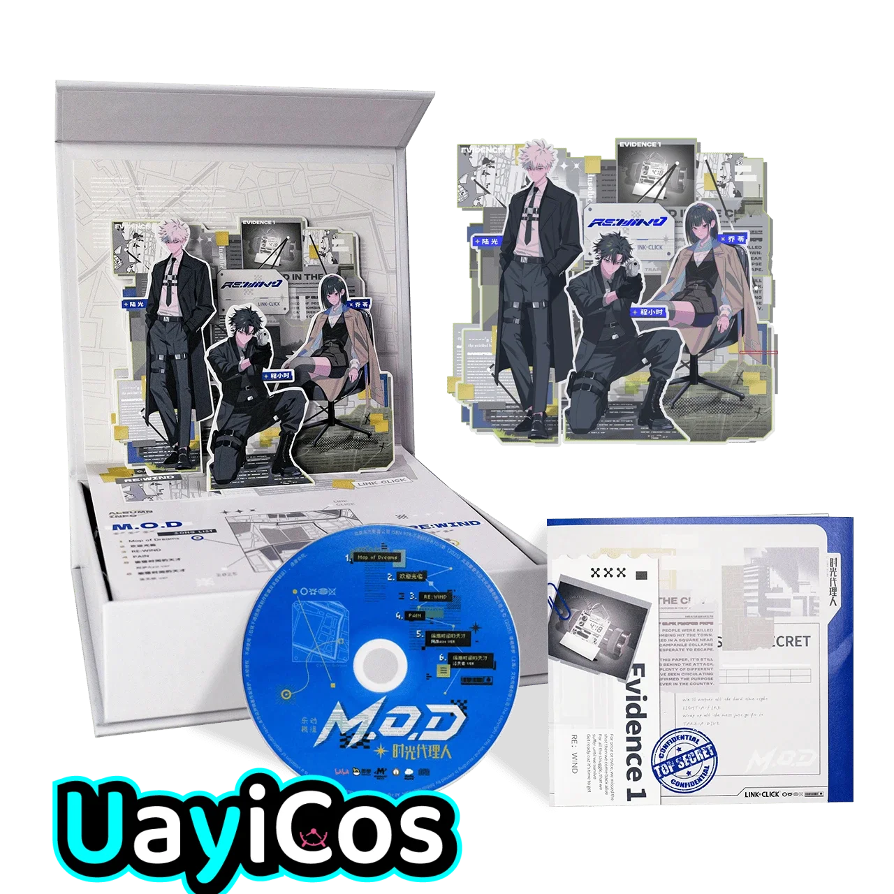 

CD Официальная ссылка Click Cheng Xiaoshi Lu Guang Музыкальный компакт-диск Альбом Музыкальная запись CD Подарочная коробка Набор Коробка Украшения Аниме Игрушки Детские подарки