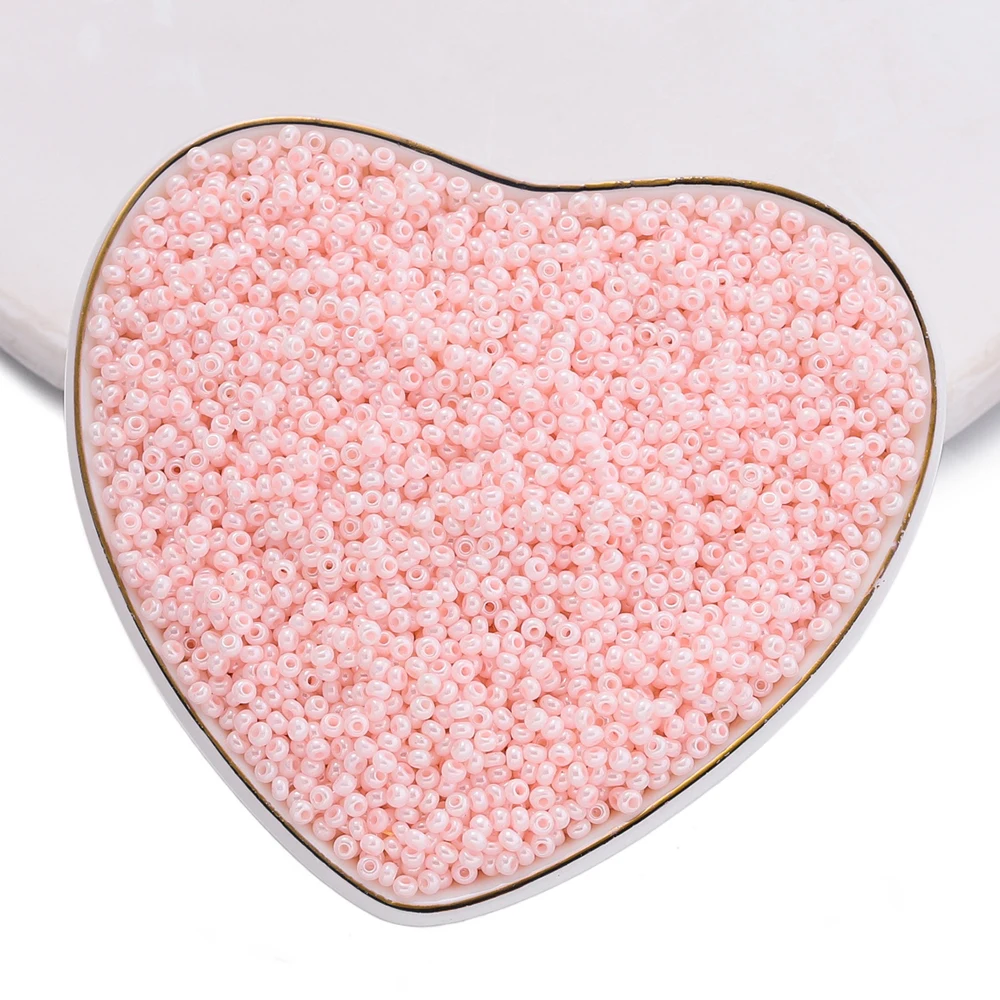 1000 stks 2mm Glas Rocailles Kleurrijke Spacer Losse Kralen voor DIY Ambachten Ketting Armband Oorbel Sieraden Maken Accessoires
