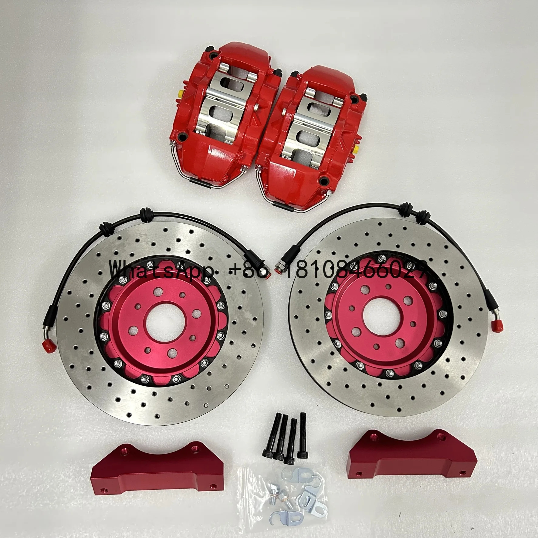 

Jekit Front Brake Caliper 330*28mm Disc Big Brake Kit Suzuki Swift Sport 2008 Condition Rear Golf Chery A7