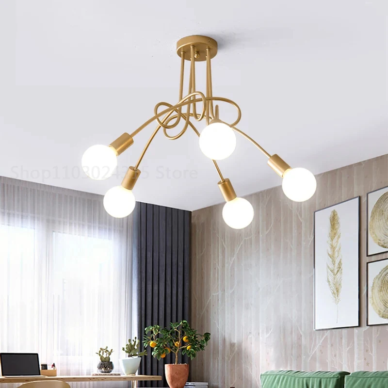 LED Ceiling Chandelier E27 Living Room Bedroom Chandelier light Restaurant Decor Chandeliers kitchen Indoor Lighting Fixtures