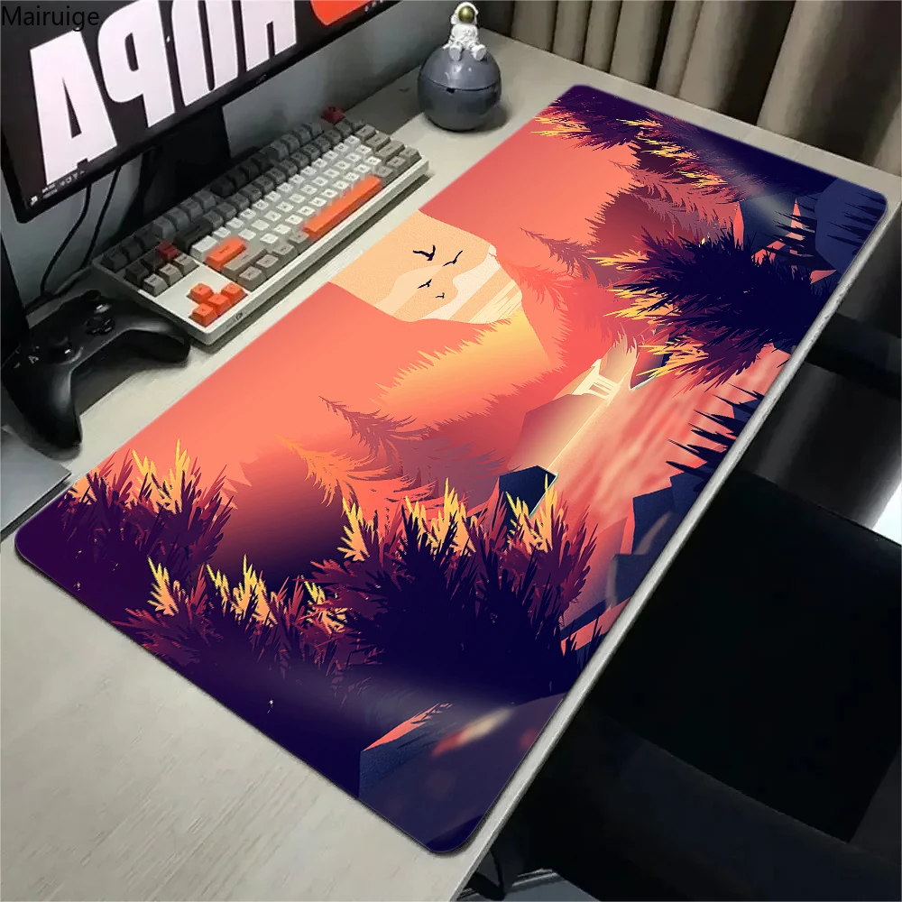 Deep Forest Minimalist scenery Large HD Game Mouse Pad Computer Mousepad PC Gamer Mouse Mat Laptop Carpet Keyboa Desk Mat