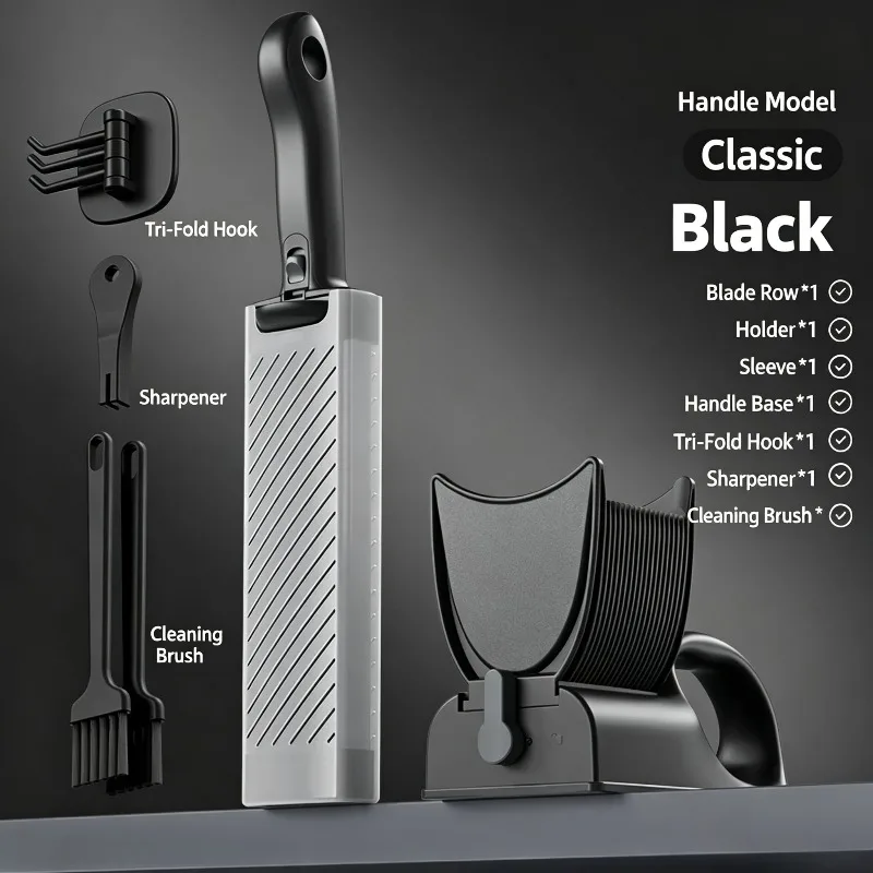 Multi-functional Home Kitchen Meat Cutter, Manual Slicer Shredder Dicer for Fresh Meat Slice Shred Mince