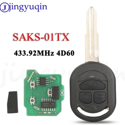 JYQ SAKS-01TX Flip Remote Car Key 433MHz ID60 Chip Dla Chevrolet Optra Lacetti 2007-2013 holden Viva Daewoo Nubira Fob Control