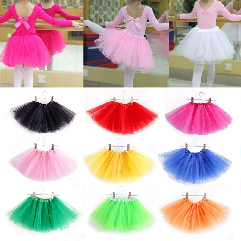 Women Vintage Tulle Skirt Short Tutu Mini Skirts Girls Fancy Ballet Dancewear Party Costume Ball Gown Mini skirt Summer Hot