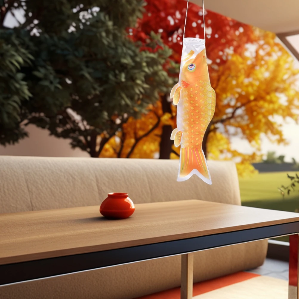 

Japanese Carp Flag Large Decoration Windsocks for Outdoor Garden Festive Kite Decor Hanging Fish Tank Summer Sock