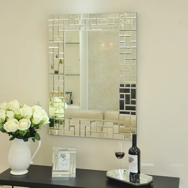 Mirror decorative r porch mirror bathroom fashion decoration neoclassical postmodern