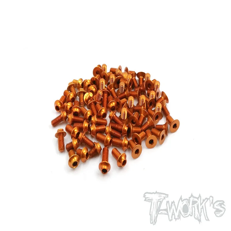 Original T works ASSU-T4-20 7075-T6 Screw set (UFO Head) 93pcs.(For Xray T4 2020 ) Rc part