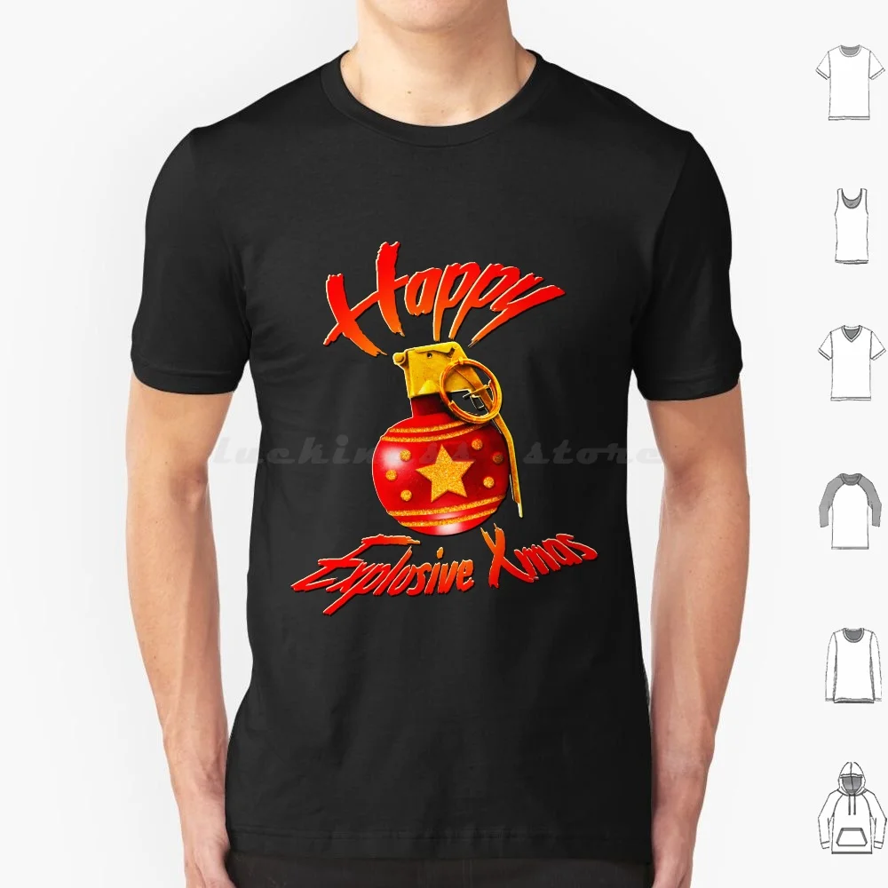 Explosive Christmas ( Black ) T Shirt Men Women Kids 6xl Christmas Christmas Santa Claus Merry Christmas Holy Santa Claus