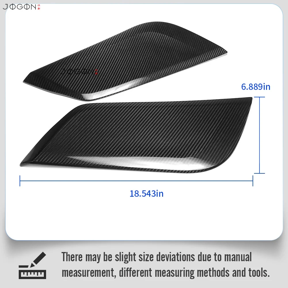 For Ford Mustang GT S650 Premium Convertible Coupe 2024 Up Dry Carbob Fiber Center Console Cover Side Trim Interior Accessories
