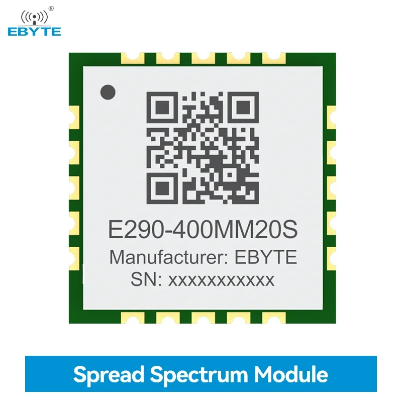 PAN3060 ChirpIoT™ LoRa Serial Transmission Module EBYTE E290-400MM20S Airspeed Adaptation Application compatible with SX1278