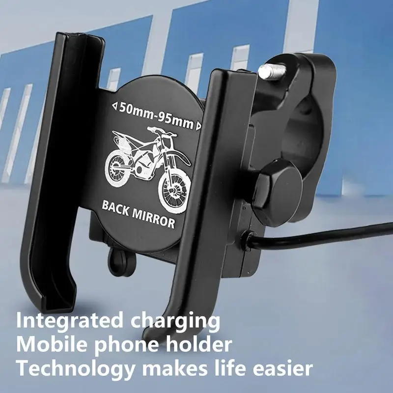 

Motorcycle Cell Phone Holder Cycle Phone Mount Lightweight Cell Phone Holder Sturdy Phone Mount Clamp Cell Phone Stands