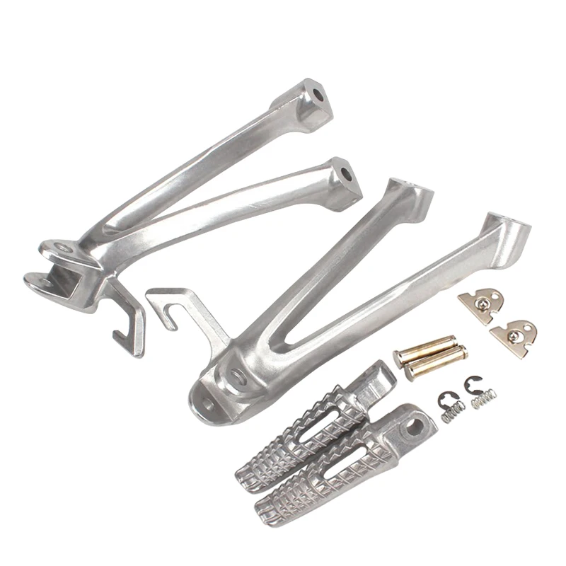 Motorcycle Rear Passenger Footrest Foot Pegs Bracket Pedal for Suzuki GSXR600 GSXR750 K6 R 2006 2007 GSXR 600 750 600cc 750cc