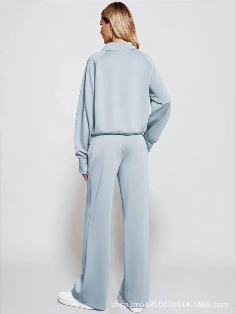 Fall Winter Women Tracksuit Suit Casual Loose Two Pieces Set Long Sleeve Hooded Sweatshirt + Pants Sets 2025 Lady Hoodies Outfit